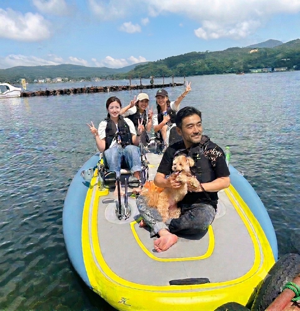 山中湖のSUP（サップ）
